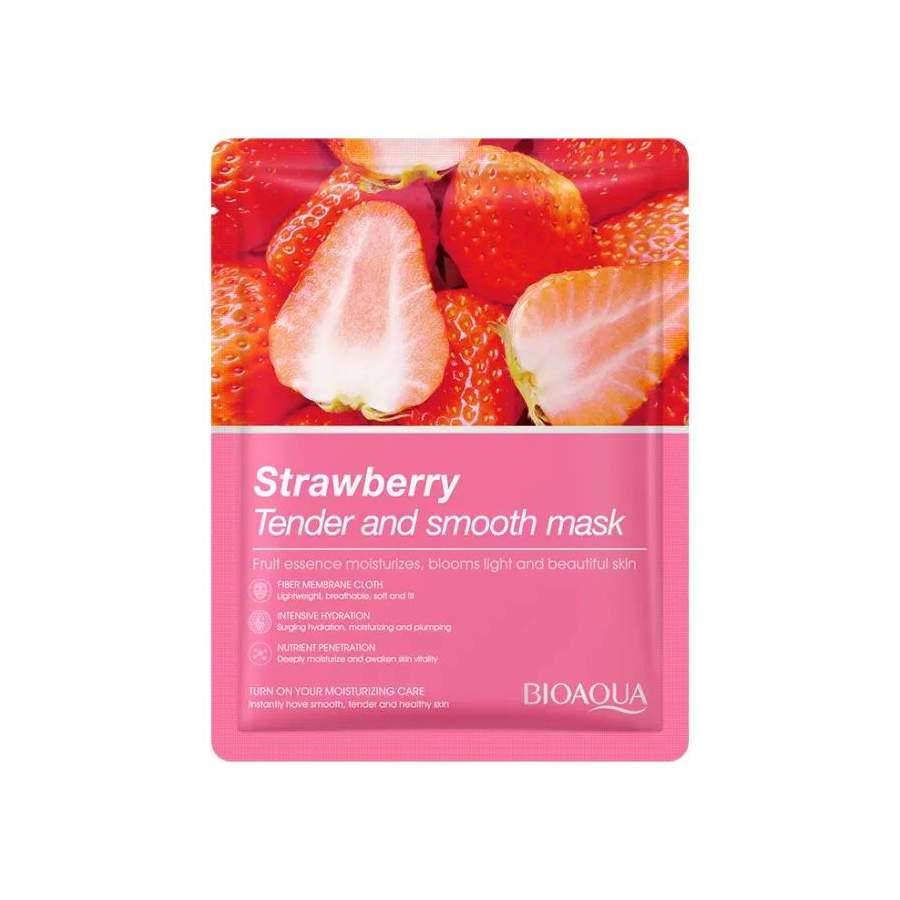 Bioaqua strawberry tender and smooth mask