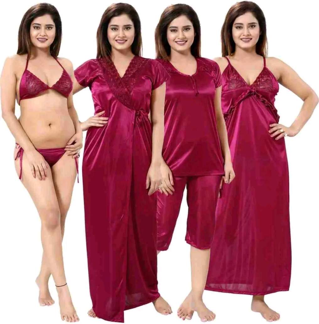 6 part night Dress