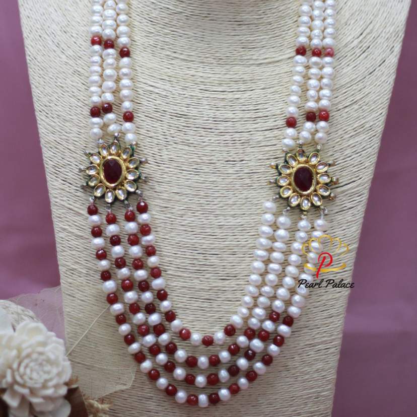 Exclusive Ruby & Pearl Men_s Multi-Layer Wedding — 2