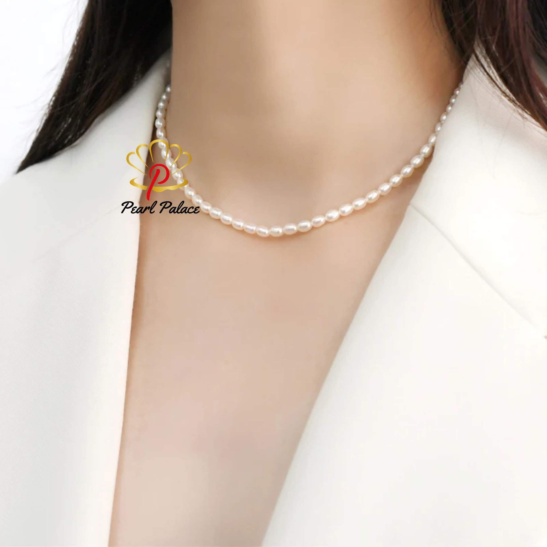 Natural Freshwater Pearl Bridal Jewelry Sets for Women Wedding 925 Sterling Silver Jewelry