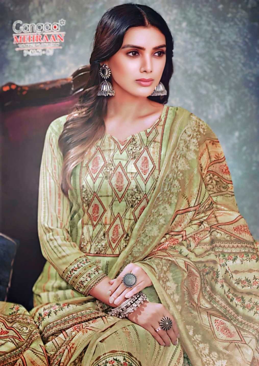 Indian premium Embroidery Three Pieces