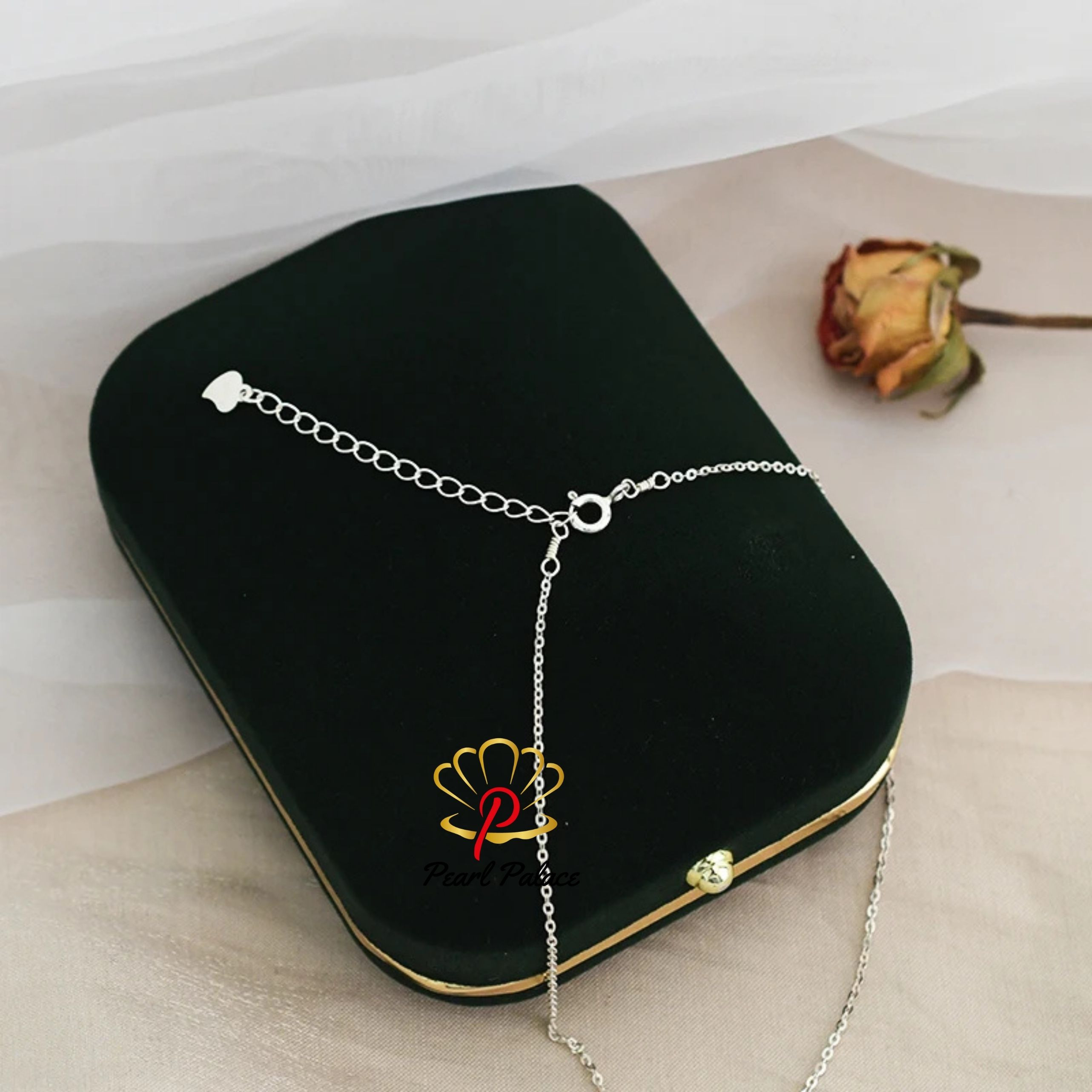 Big Natural Freshwater Pearl Necklace 925 Sterling Silver Round Pendant for Women