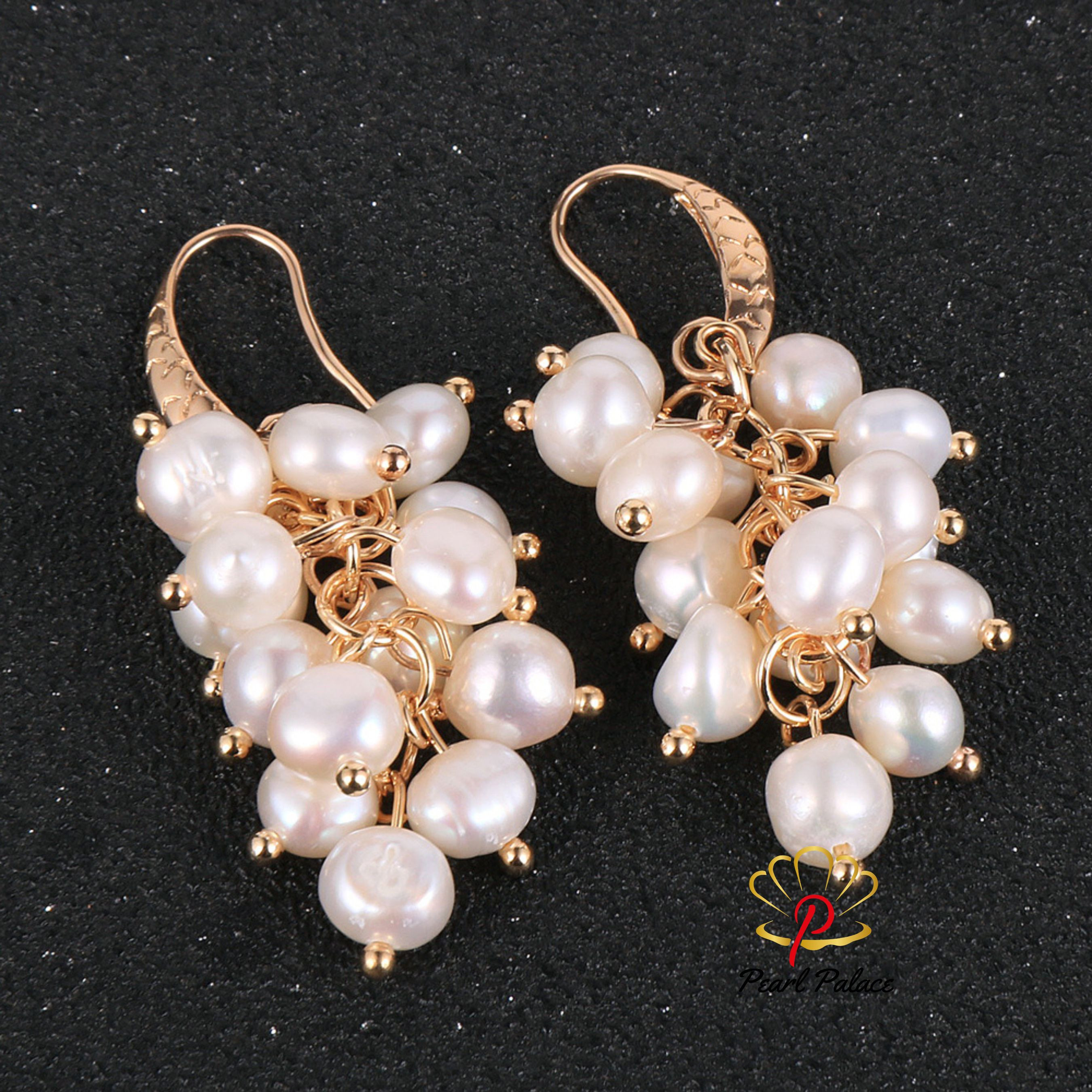 white Ivory Glow Freshwater Pearls